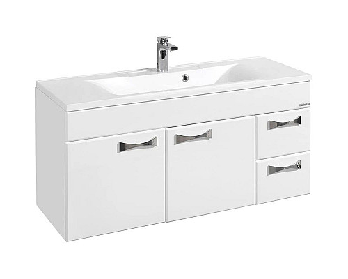 Заказать Тумба белый глянец 118,7 см Акватон Диор 1A110601DR010 в магазине сантехники Santeh-Crystal.ru