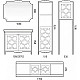 Купить Тумба с раковиной белый матовый 106,5 см Corozo Манойр SETSD-00000357/SD-00000394 в магазине сантехники Santeh-Crystal.ru