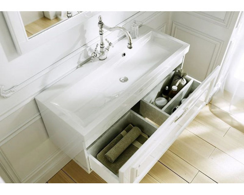 Заказать Тумба с раковиной белый глянец 100 см Aqwella 5 Stars Empire SETEmp.01.10/W/Inf.10.04.D в магазине сантехники Santeh-Crystal.ru