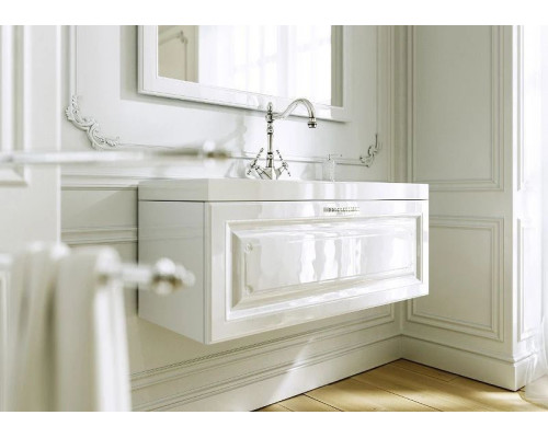 Заказать Тумба с раковиной белый глянец 100 см Aqwella 5 Stars Empire SETEmp.01.10/W/Inf.10.04.D в магазине сантехники Santeh-Crystal.ru