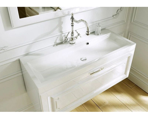 Заказать Тумба с раковиной белый глянец 100 см Aqwella 5 Stars Empire SETEmp.01.10/W/Inf.10.04.D в магазине сантехники Santeh-Crystal.ru