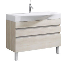 Тумба с раковиной акация 100 см Aqwella 5 Stars Bergamo SETBer.01.10/n/A/Ber.10.04.D