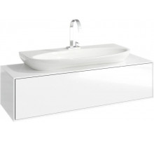 Тумба с раковиной белый глянец 120 см Aqwella 5 Stars Genesis SETGEN0112W/Esc.09.04.D