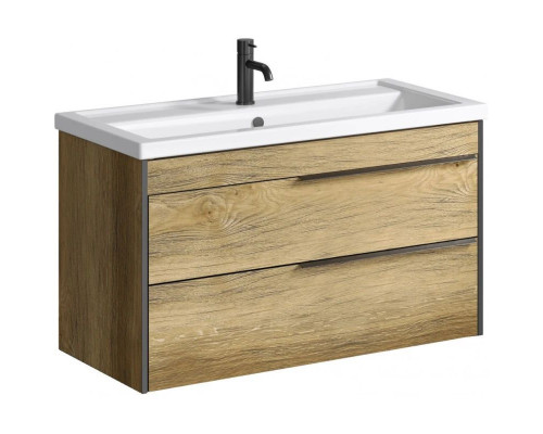 Заказать Тумба с раковиной дуб балтийский 101 см Aqwella 5 Stars Fargo SETFRG0110DB/4640021065204 в магазине сантехники Santeh-Crystal.ru