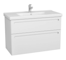 Тумба с раковиной белый глянец 100 см OWL 1975 Otalia SETOW04.07.00/641259