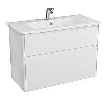 Тумба с раковиной белый лакобель/белый глянец 100,4 см OWL 1975 Malaren SETOW03.08.05/641235