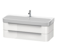 Тумба белый глянец 117,5 см Duravit Happy D.2 H2636702222