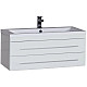 Приобрести Тумба белый 99,2 см Aquanet Нота 00171496 в магазине сантехники Santeh-Crystal.ru