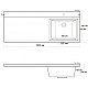 Приобрести Тумба с раковиной Bianco Opaco 120,3 см BelBagno Kraft KRAFT-LVD-580/1200-2C-PIA-BO + BB1200/480-LV-MR-R в магазине сантехники Santeh-Crystal.ru