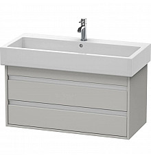Тумба бетонно-серый матовый 95 см Duravit Ketho KT663800707