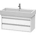 Тумба белый матовый 95 см Duravit Ketho KT663801818