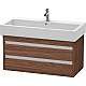 Купить Тумба темный орех 95 см Duravit Ketho KT663802121 в магазине сантехники Santeh-Crystal.ru