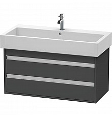 Тумба графит матовый 95 см Duravit Ketho KT663804949