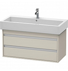 Тумба тауп матовый 95 см Duravit Ketho KT663809191