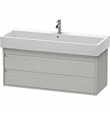 Тумба бетонно-серый матовый 115 см Duravit Ketho KT663900707