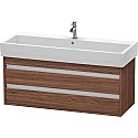 Тумба темный орех 115 см Duravit Ketho KT663902121