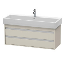 Тумба тауп матовый 115 см Duravit Ketho KT663909191