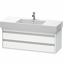Тумба белый матовый 120 см Duravit Ketho KT664201818