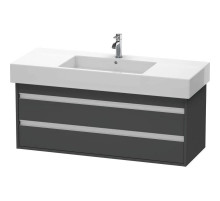 Тумба графит матовый 120 см Duravit Ketho KT664204949