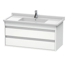Тумба белый матовый 100 см Duravit Ketho KT664501818