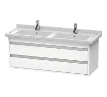 Тумба белый матовый 120 см Duravit Ketho KT664601818