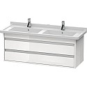 Тумба белый глянец 120 см Duravit Ketho KT664602222