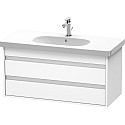 Тумба белый матовый 100 см Duravit Ketho KT664801818