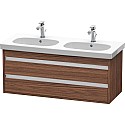 Тумба темный орех 115 см Duravit Ketho KT664902121