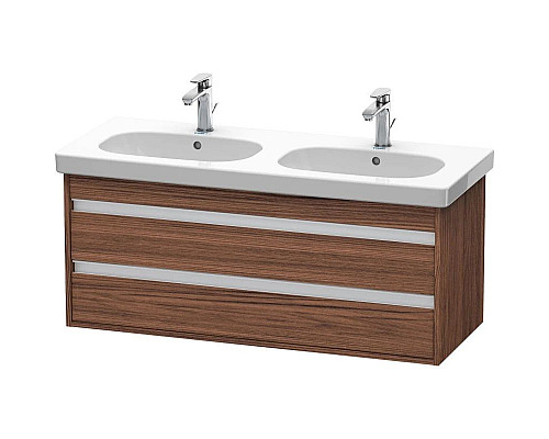Приобрести Тумба темный орех 115 см Duravit Ketho KT664902121 в магазине сантехники Santeh-Crystal.ru