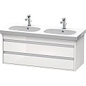 Тумба белый глянец 115 см Duravit Ketho KT664902222