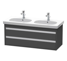 Тумба графит матовый 115 см Duravit Ketho KT664904949