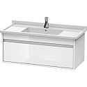 Тумба белый глянец 100 см Duravit Ketho KT666502222