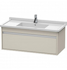 Тумба тауп матовый 100 см Duravit Ketho KT666509191