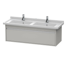Тумба бетонно-серый матовый 120 см Duravit Ketho KT666600707