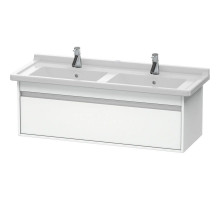 Тумба белый матовый 120 см Duravit Ketho KT666601818