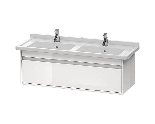 Купить Тумба белый глянец 120 см Duravit Ketho KT666602222 в магазине сантехники Santeh-Crystal.ru