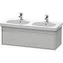 Тумба бетонно-серый матовый 115 см Duravit Ketho KT666900707