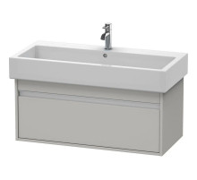 Тумба бетонно-серый матовый 95 см Duravit Ketho KT668800707