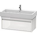 Тумба белый глянец 95 см Duravit Ketho KT668802222