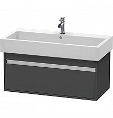 Тумба графит матовый 95 см Duravit Ketho KT668804949