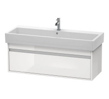 Тумба белый глянец 115 см Duravit Ketho KT668902222