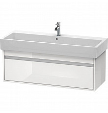 Тумба белый глянец 115 см Duravit Ketho KT668902222