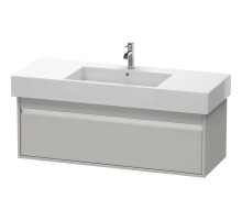 Тумба бетонно-серый матовый 120 см Duravit Ketho KT669200707