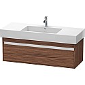 Тумба темный орех 120 см Duravit Ketho KT669202121