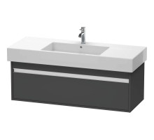 Тумба графит матовый 120 см Duravit Ketho KT669204949