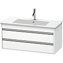 Тумба белый матовый 100 см Duravit Ketho KT643001818