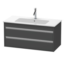 Тумба графит матовый 100 см Duravit Ketho KT643004949