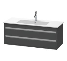 Тумба графит матовый 120 см Duravit Ketho KT643104949