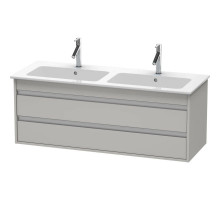 Тумба бетонно-серый матовый 127 см Duravit Ketho KT643200707