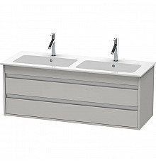 Тумба бетонно-серый матовый 127 см Duravit Ketho KT643200707
